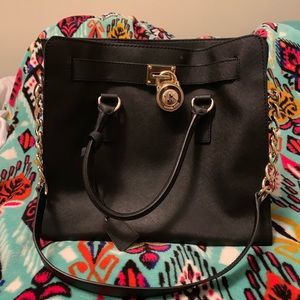 Micheal kors large hamilton tote